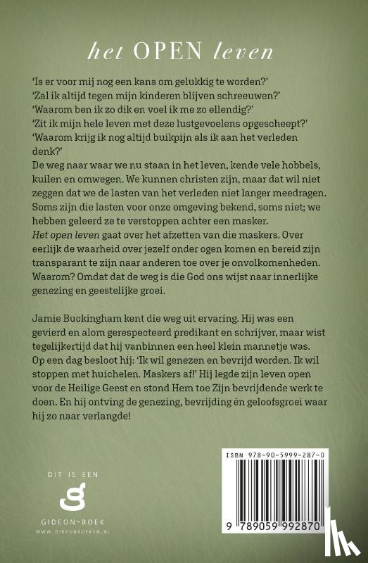 Buckingham, Jamie - Het open leven