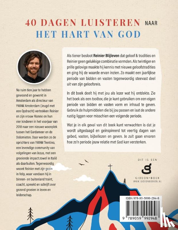 Blijleven, Reinier - 40 Dagen luisteren naar het hart van God