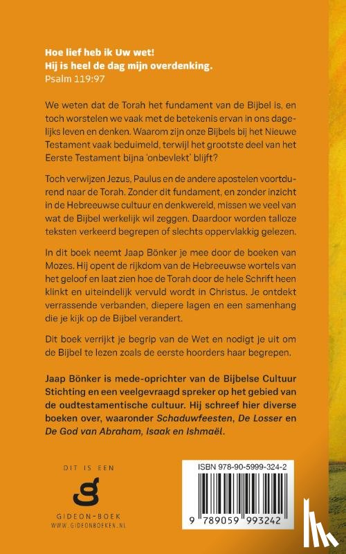 Bönker, Jaap - Torah of Wet?!
