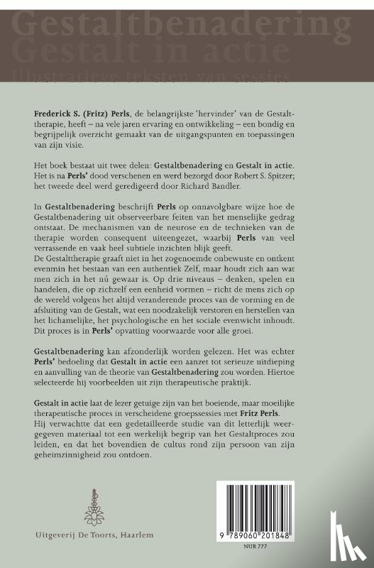 Perls, F., Grabijn, David - Gestaltbenadering, Gestalt in actie