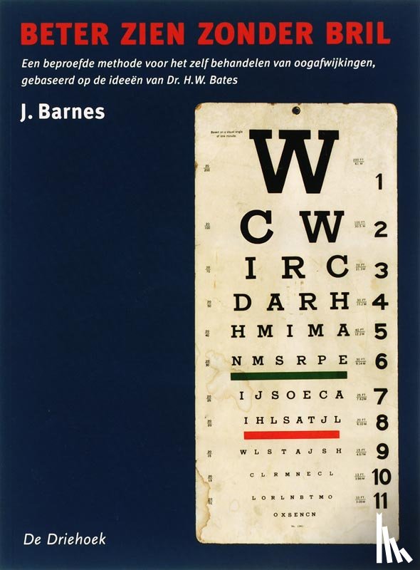 Barnes, Jonathan - Beter zien zonder bril