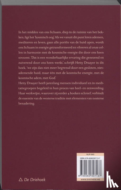 Draayer, Hetty - Meditatie, energie en bewustzijn