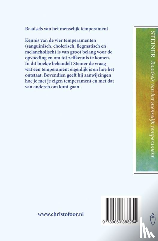 Steiner, Rudolf - Raadsels van het menselijk temperament