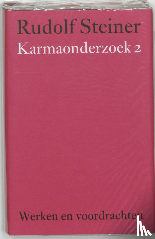 Steiner, Rudolf - KARMAONDERZOEK 2