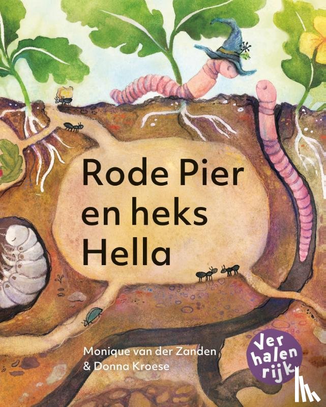 Zanden, Monique van der - Rode pier en heks Hella / Hallo Worm!