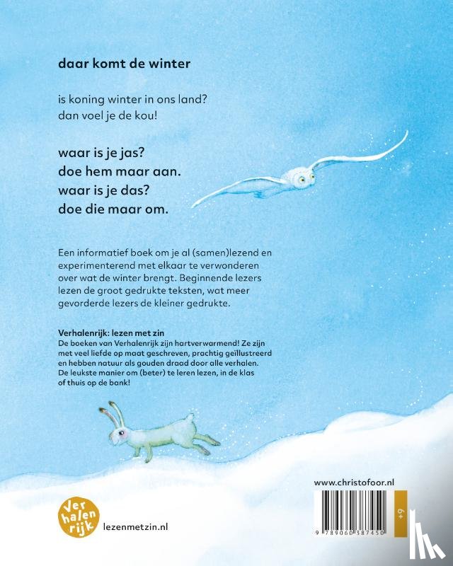 Zanden, Monique van der - Daar komt de winter