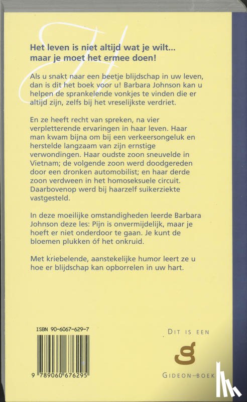 Johnson, B. - Zet een geranium op je hoed en wees blij!