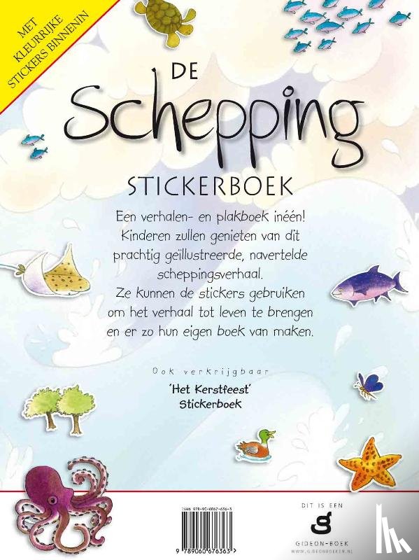 Box, S. - De Schepping (stickerboek)
