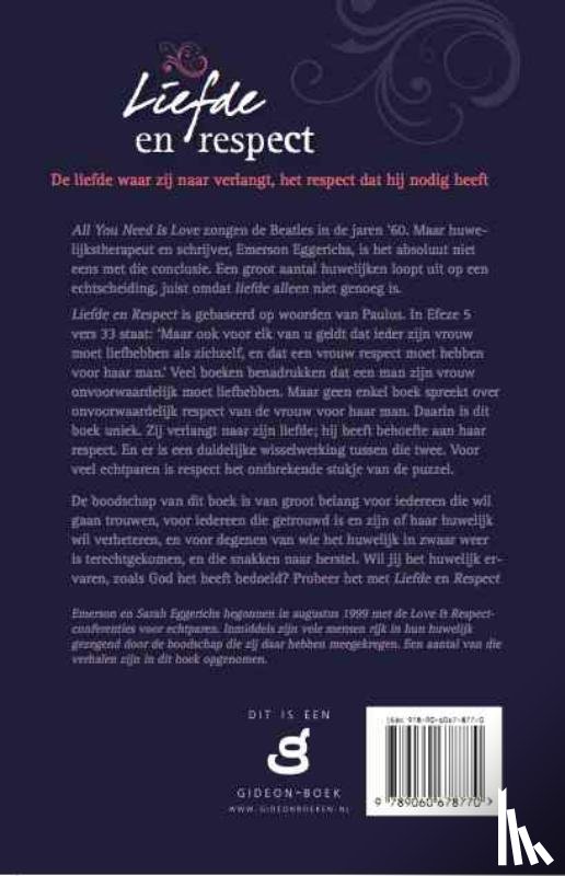 Eggerichs, Emerson - Liefde en respect