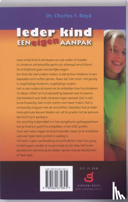 Boyd, C.F., Boehi, D., Rohm, R.A. - Ieder kind een eigen aanpak