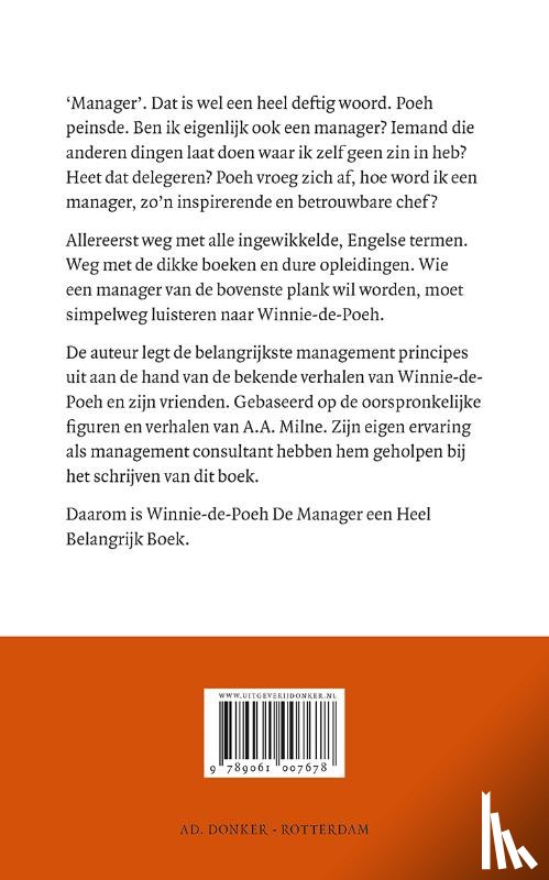 Allen, Roger E. - Winnie-de-Poeh de manager