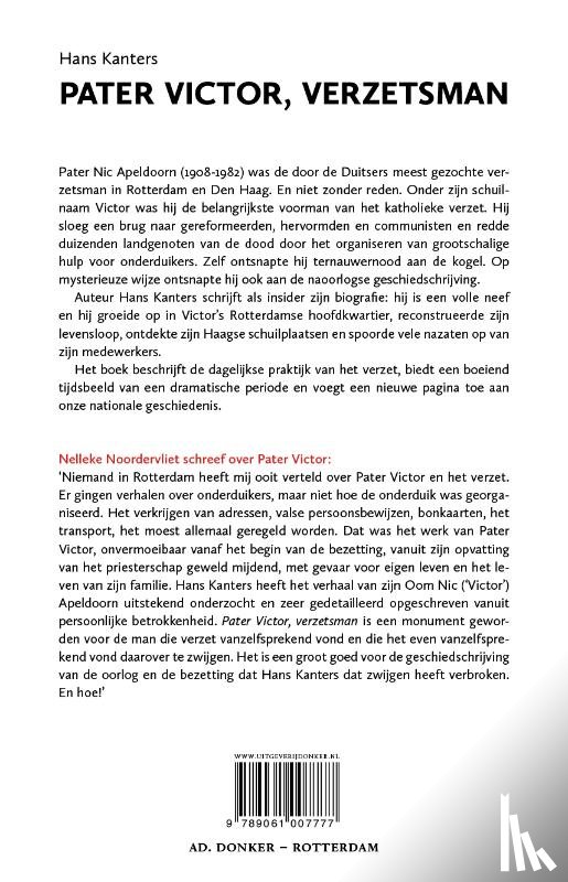 Kanters, H - Pater Victor, verzetsman