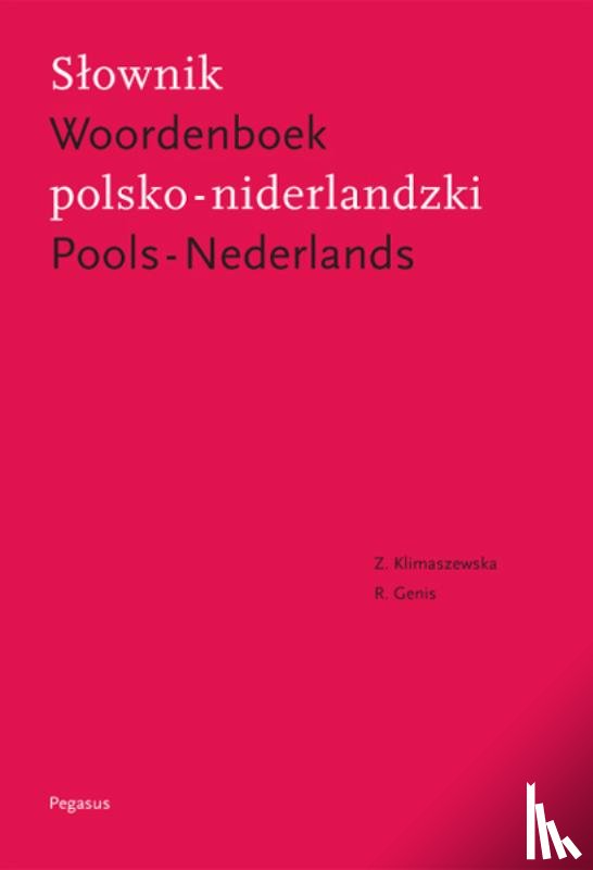 Klimaszewska, Zofia, Genis, René - Pools-Nederlands woordenboek