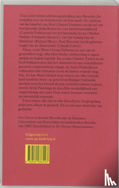 Groot, G. - Twee zielen