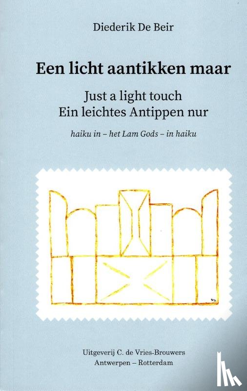 De Beir, Diederik - Een licht aantikken maar