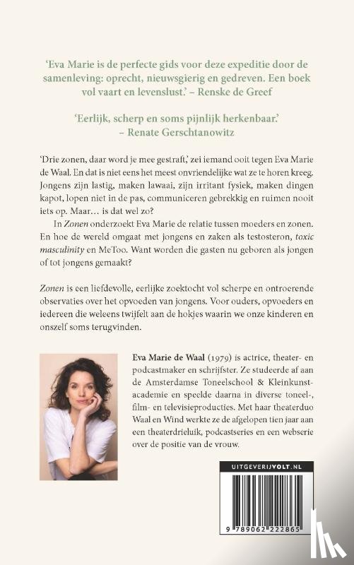 Waal, Eva Marie de - Zonen