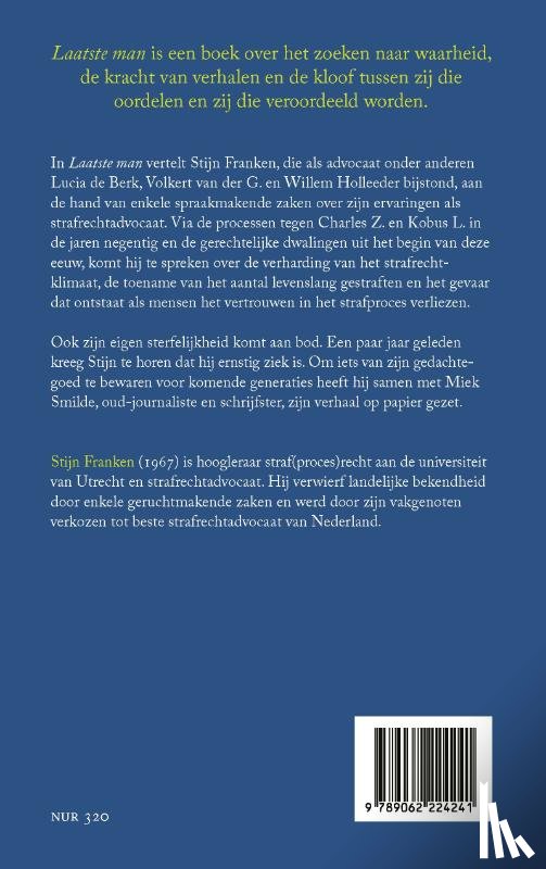 Franken, Stijn, Smilde, Miek - Laatste man