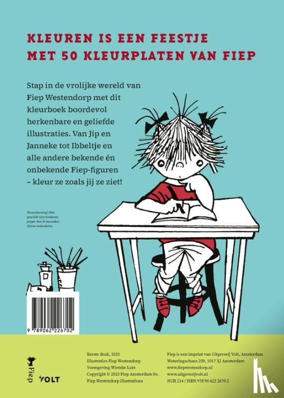 Westendorp, Fiep - Het grote Fiep Westendorp kleurboek