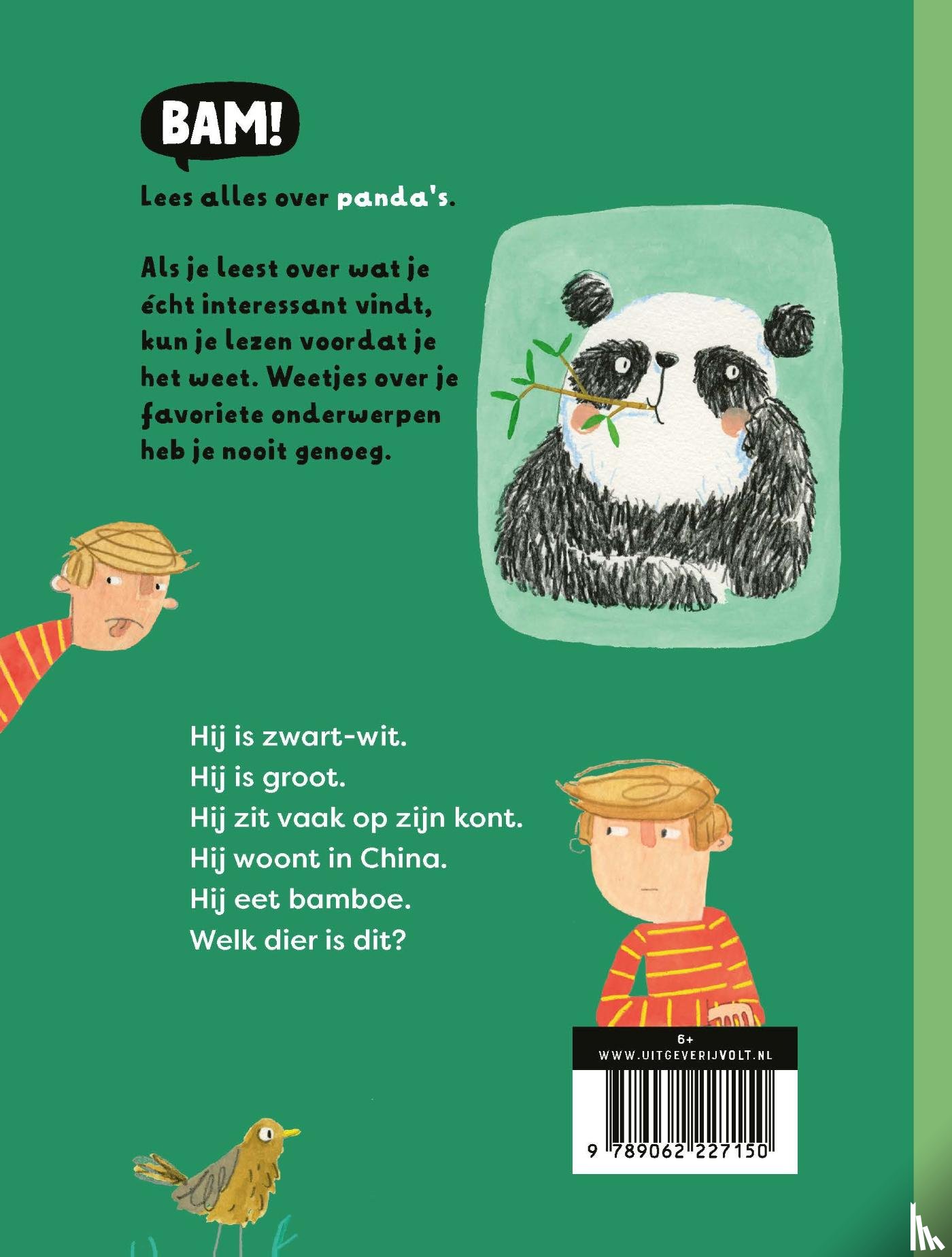 Akveld, Joukje - BAM! Ik lees: Een boek over panda’s (maar niet alleen)