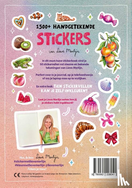 Eijden, Lieve Merlijn van - Sticker met Lieve Merlijn