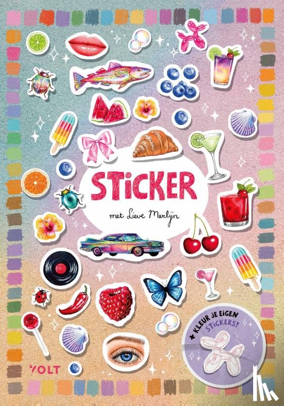 Eijden, Lieve Merlijn van - Sticker met Lieve Merlijn