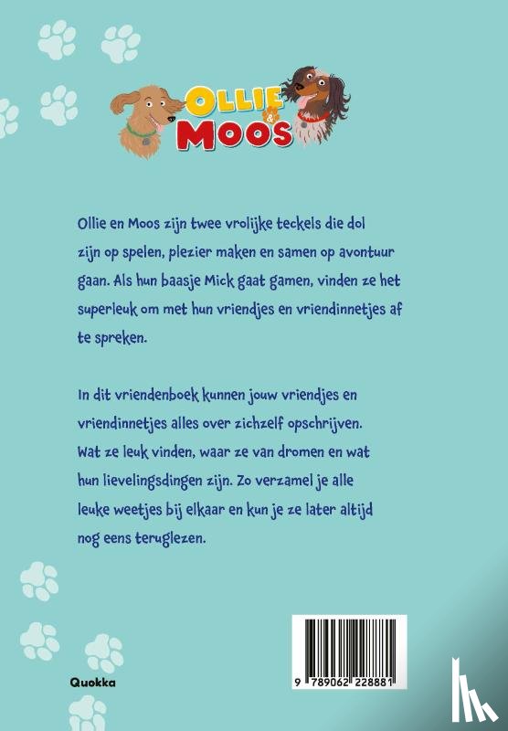 Schellens, Mick - Ollie & Moos vriendenboek
