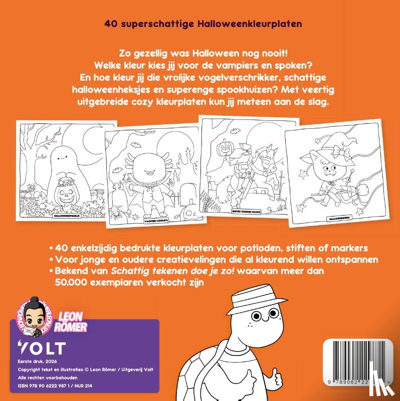 Römer, Leon - Cozy kleuren: Halloween