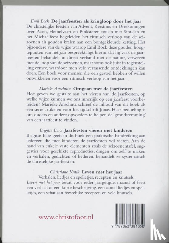 Bock, E. - De jaarfeesten als kringloop door het jaar