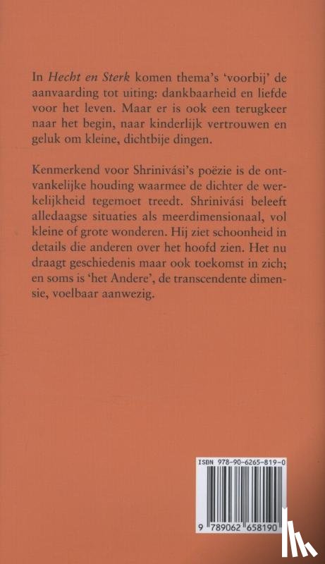 Shrinivási - Hecht en sterk