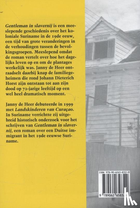 Heer, Janny de - Gentleman in slavernij