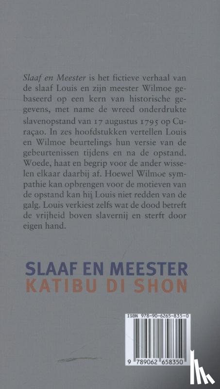 Haseth, Carel de - Slaaf en meester / Katibu di Shon