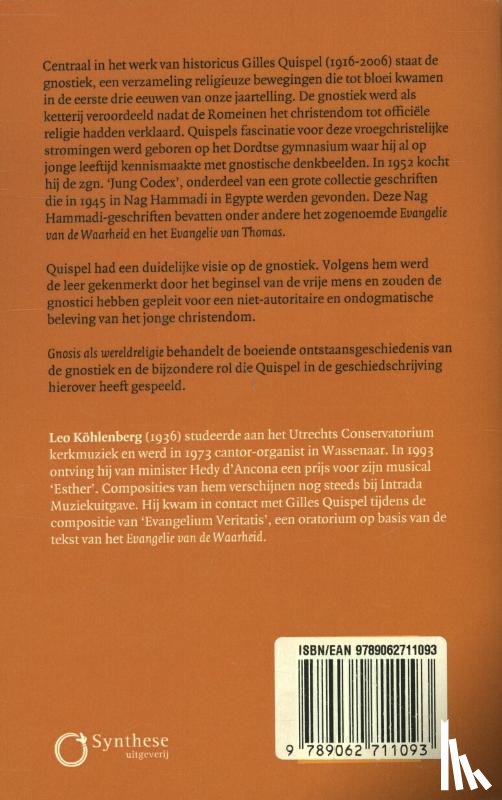 Köhlenberg, Leo - Gnosis als wereldreligie