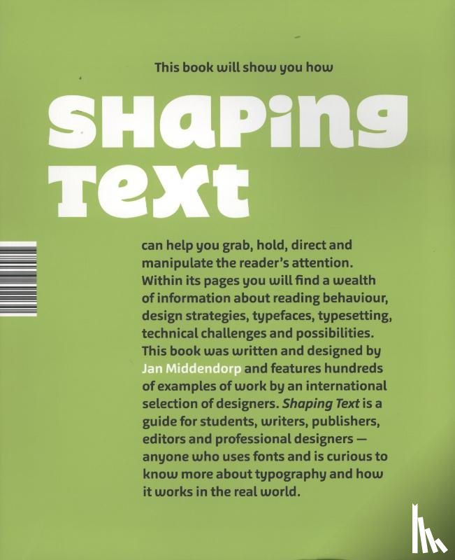 Middendorp, Jan - Shaping Text