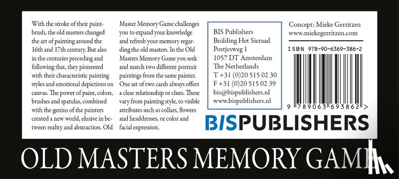Gerritzen, Mieke - Old masters memory game