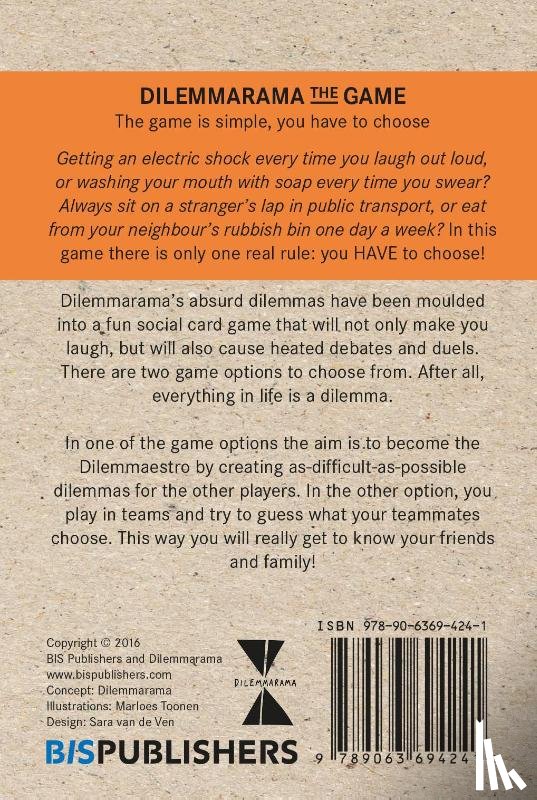 Dilemma op dinsdag, .. - Dilemmarama, the game