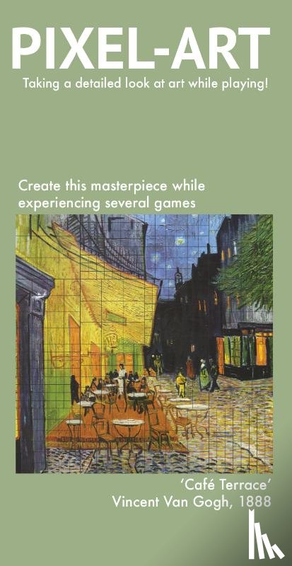 Catalano, Vanessa - Pixel-Art Game: Café Terrace at Night