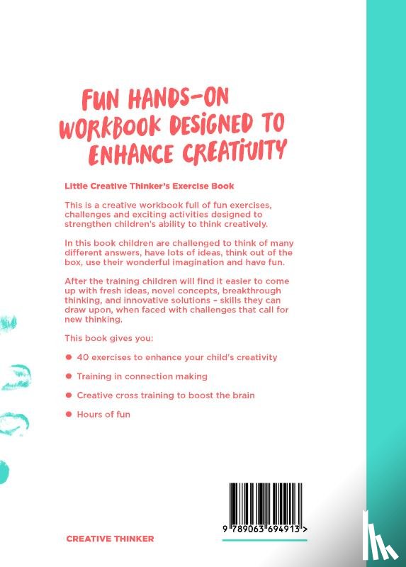 Nielsen, Dorte, Granholm, Katrine - Little creative thinker’s exercise book