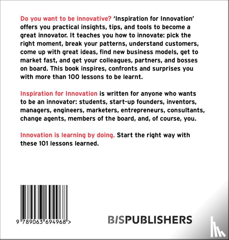 Wulfen, Gijs van - Inspiration for Innovation