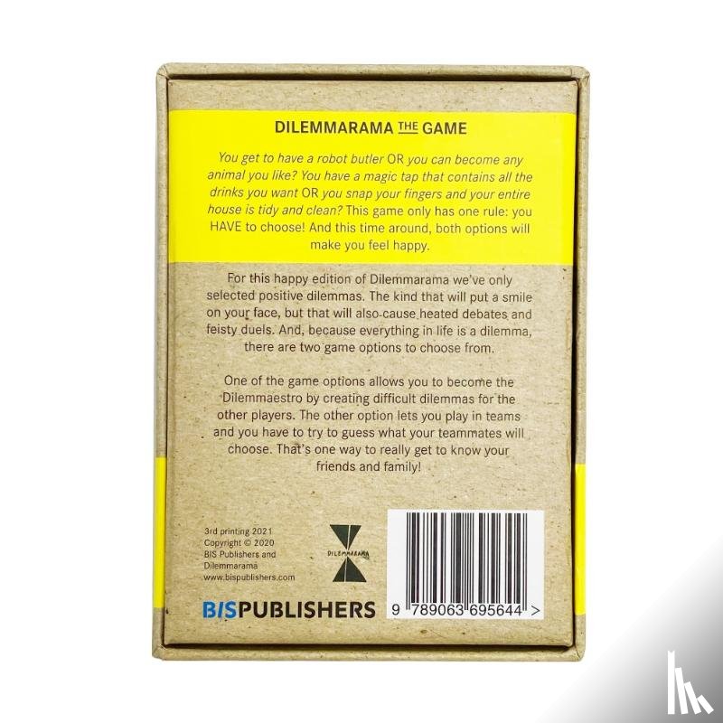 Dinsdag, Dilemma op - Dilemmarama the Game: Happy edition