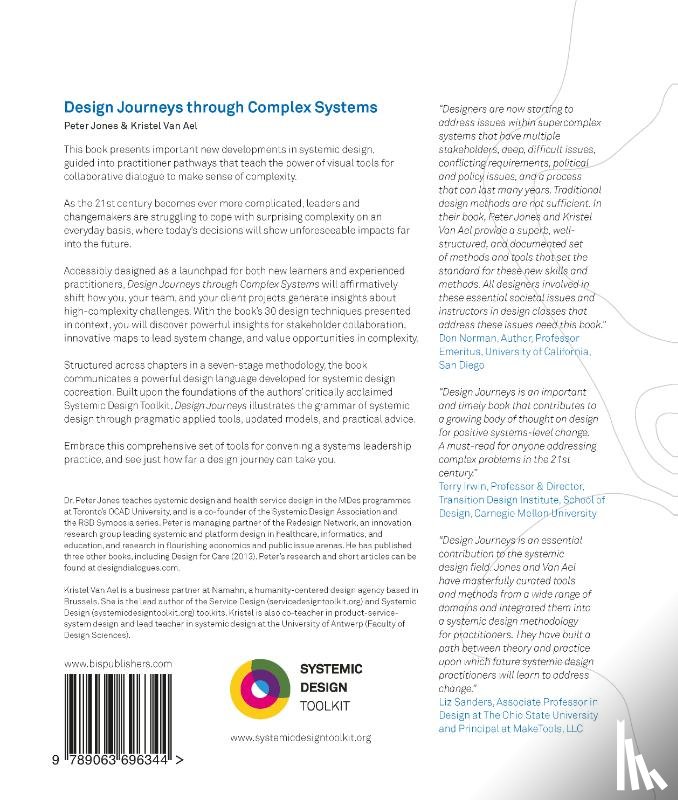 Jones, Peter, Ael, Kristel van - Design Journeys through Complex Systems
