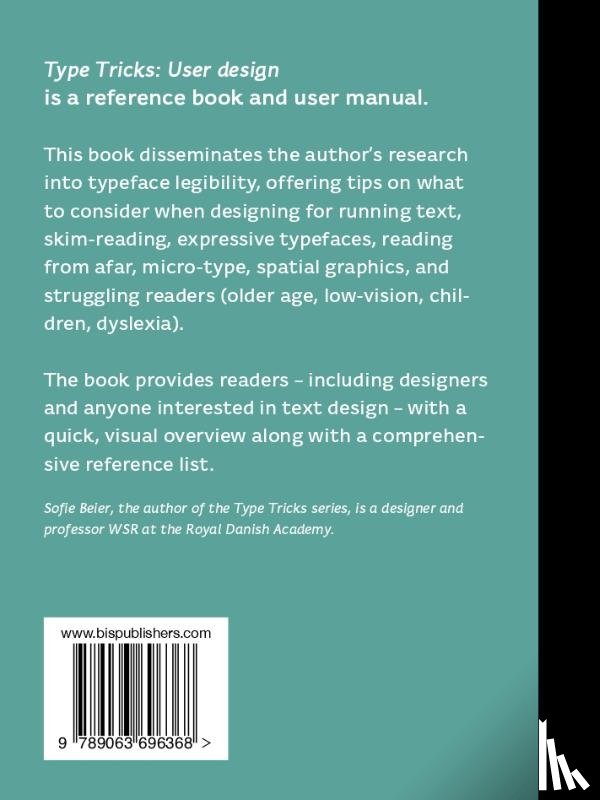Beier, Sofie - Type Tricks: User Design