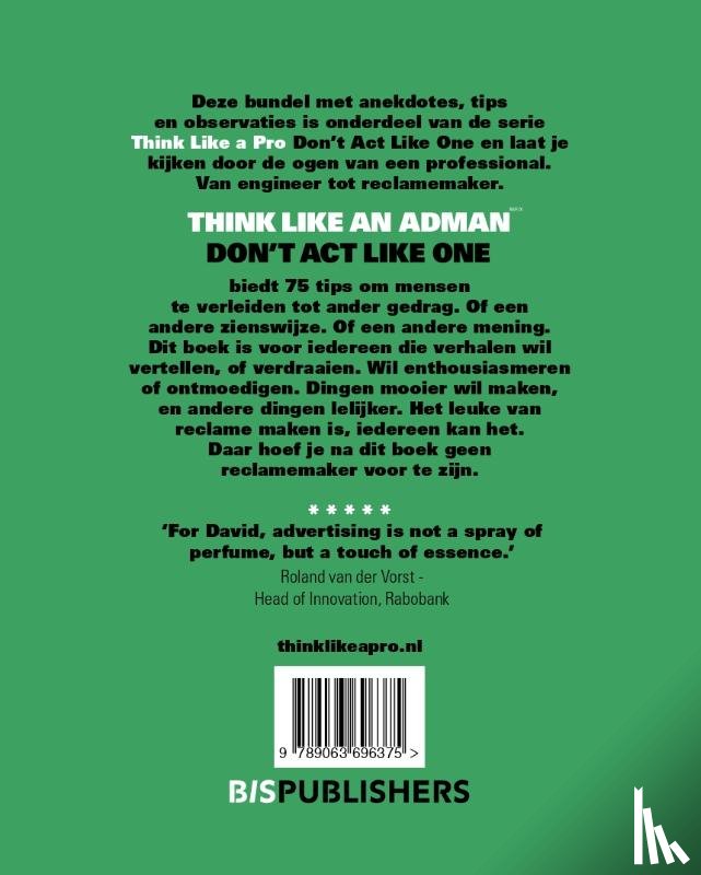 Snellenberg, David - Think Like an Adman