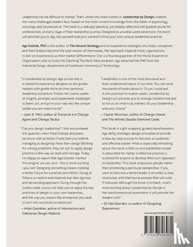 Szóstek, Aga - Leadership by Design