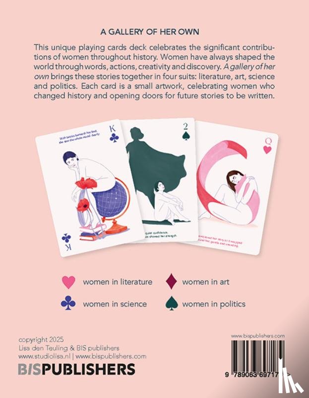 Den Teuling, Lisa - Powerful Women Playing Cards