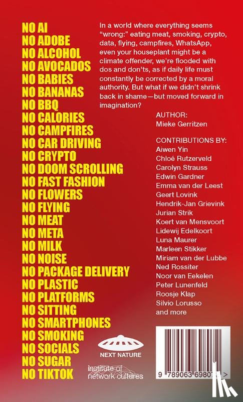 Gerritzen, Mieke - No Design Manifesto