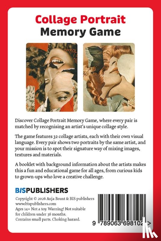 Brunt, Anja - Collage Portrait Memory Game