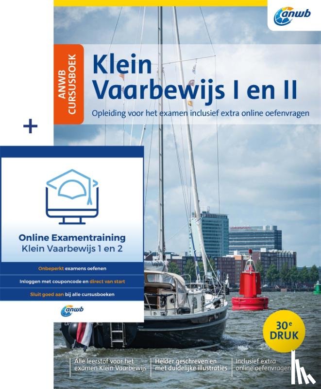 Piena, Eelco - ANWB Cursusboek Klein Vaarbewijs I en II