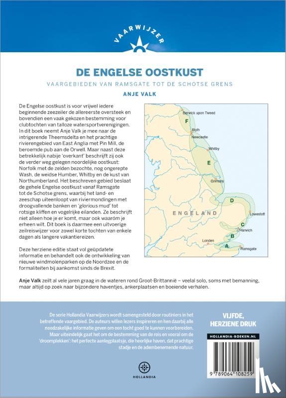 Valk, Anje - Vaarwijzer De Engelse Oostkust