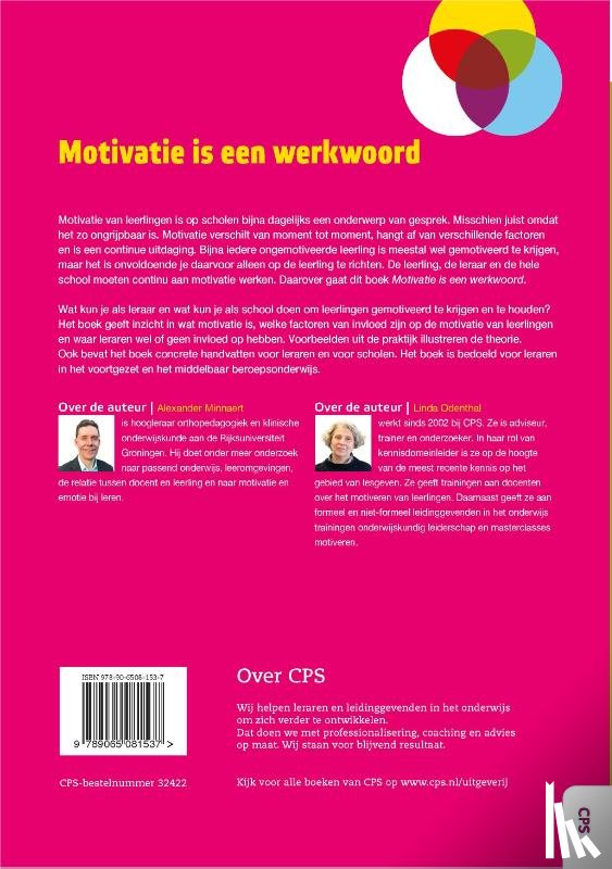 Minnaert, Alexander, Odenthal, Linda - Motivatie is een werkwoord