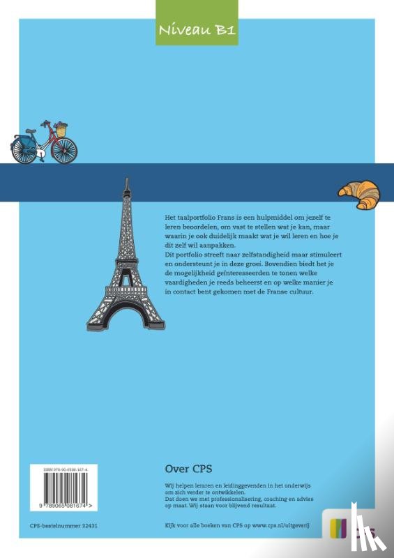 Loman, Els, Leenders, Evi, Voortmans, Petra - Taalportfolio Frans niveau B1- klassenset (25 ex., incl. handleiding)